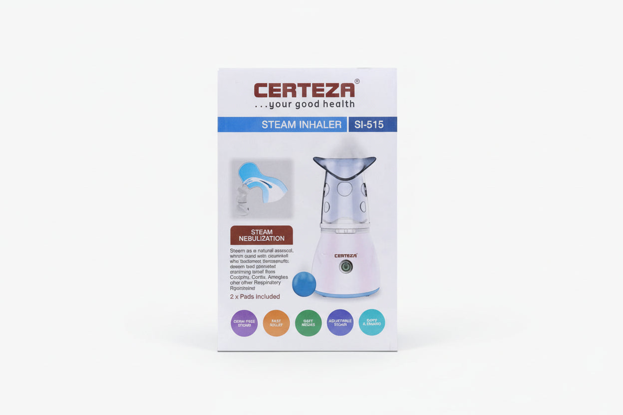 Certeza Steamer | Steam Inhalation Device