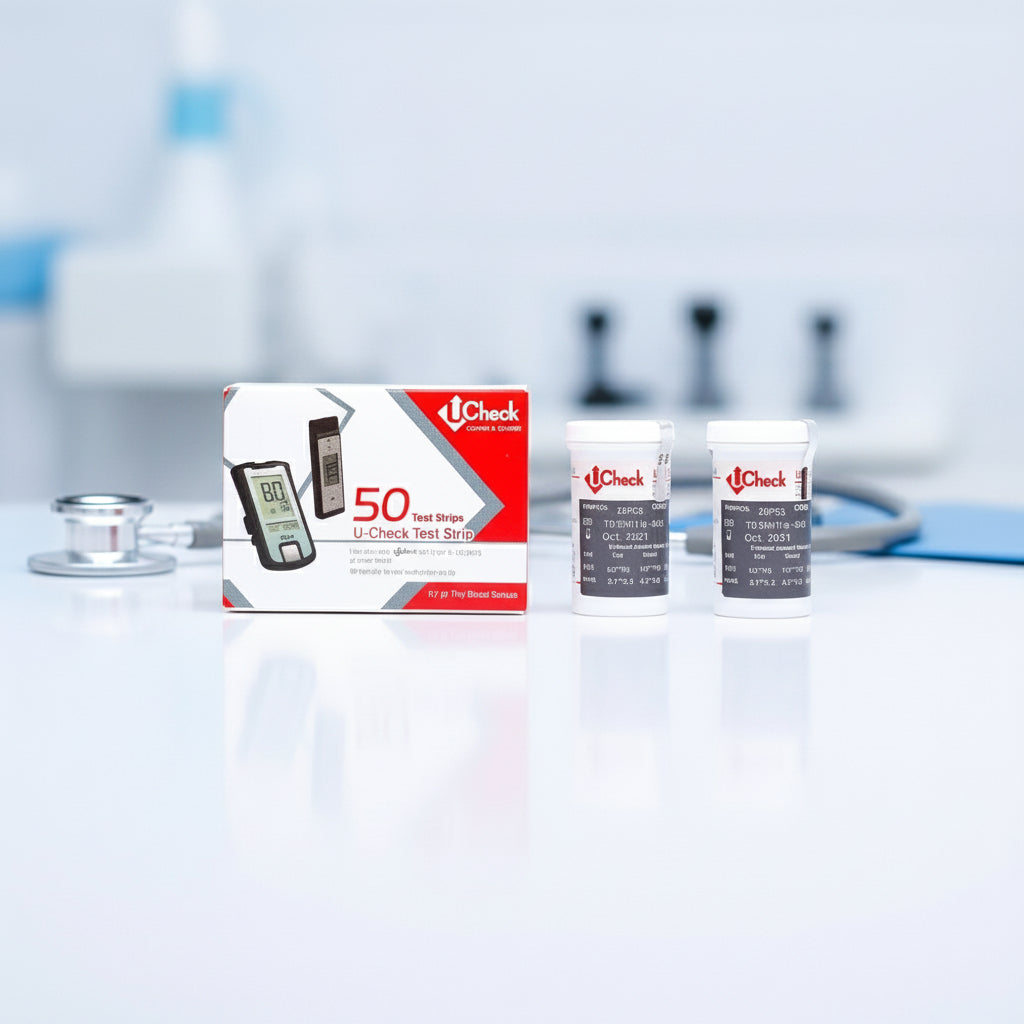 U Check Plus Sugar Strips | Blood Glucose Test Strips