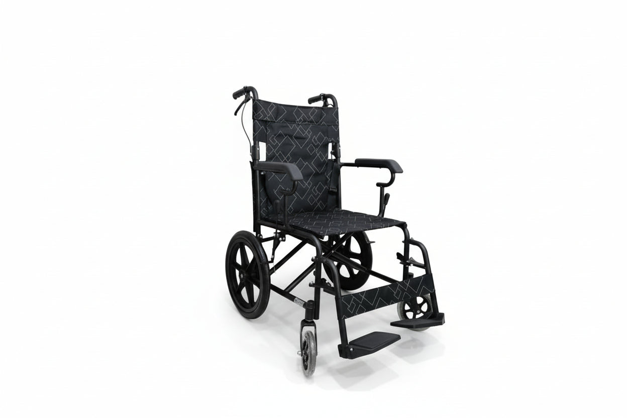 Wheel Chair LC 808 Manual | Comfortable Foldable Wheelchair