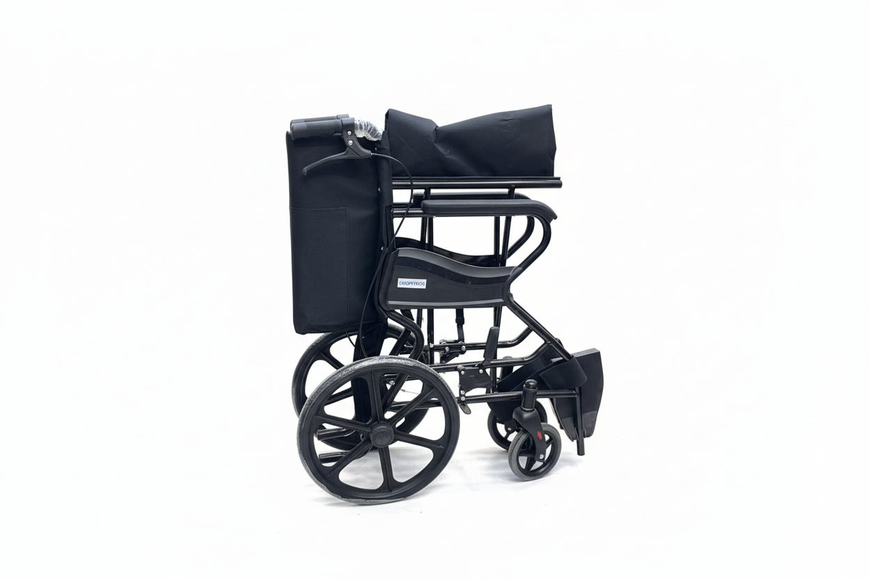 Manual Wheelchair F12 – Foldable, Lightweight & Durable for Everyday Use