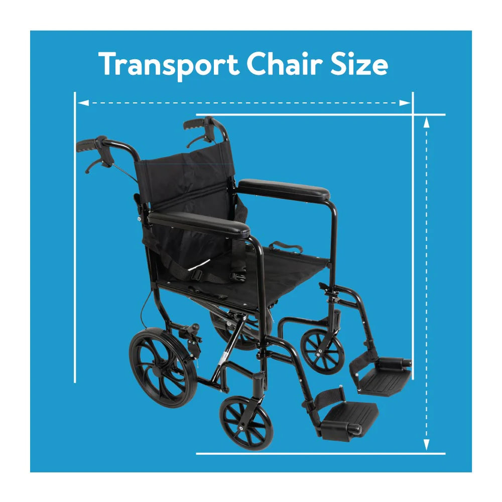 Transport Wheel Chair 863 | Lightweight Medical Wheelchair