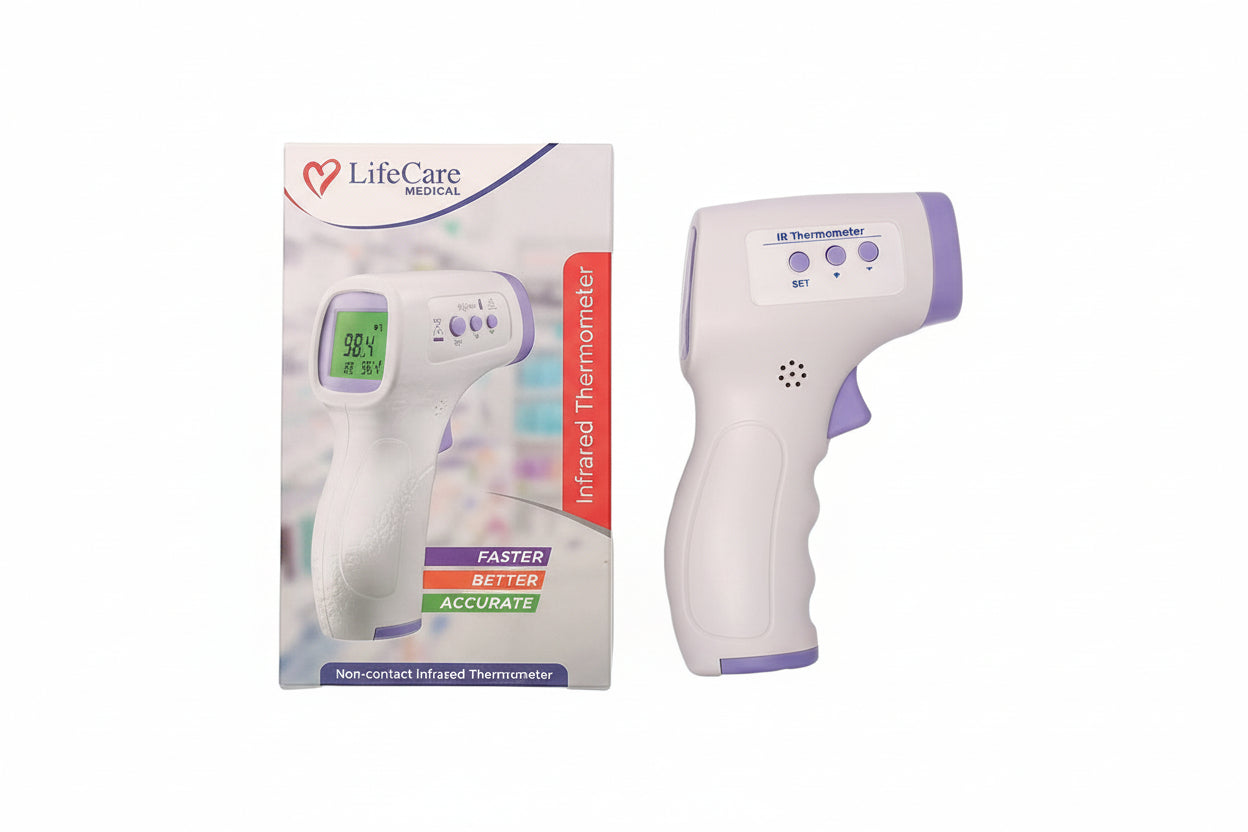 LifeCare Infrared Thermometer | Contactless Temperature Monitor