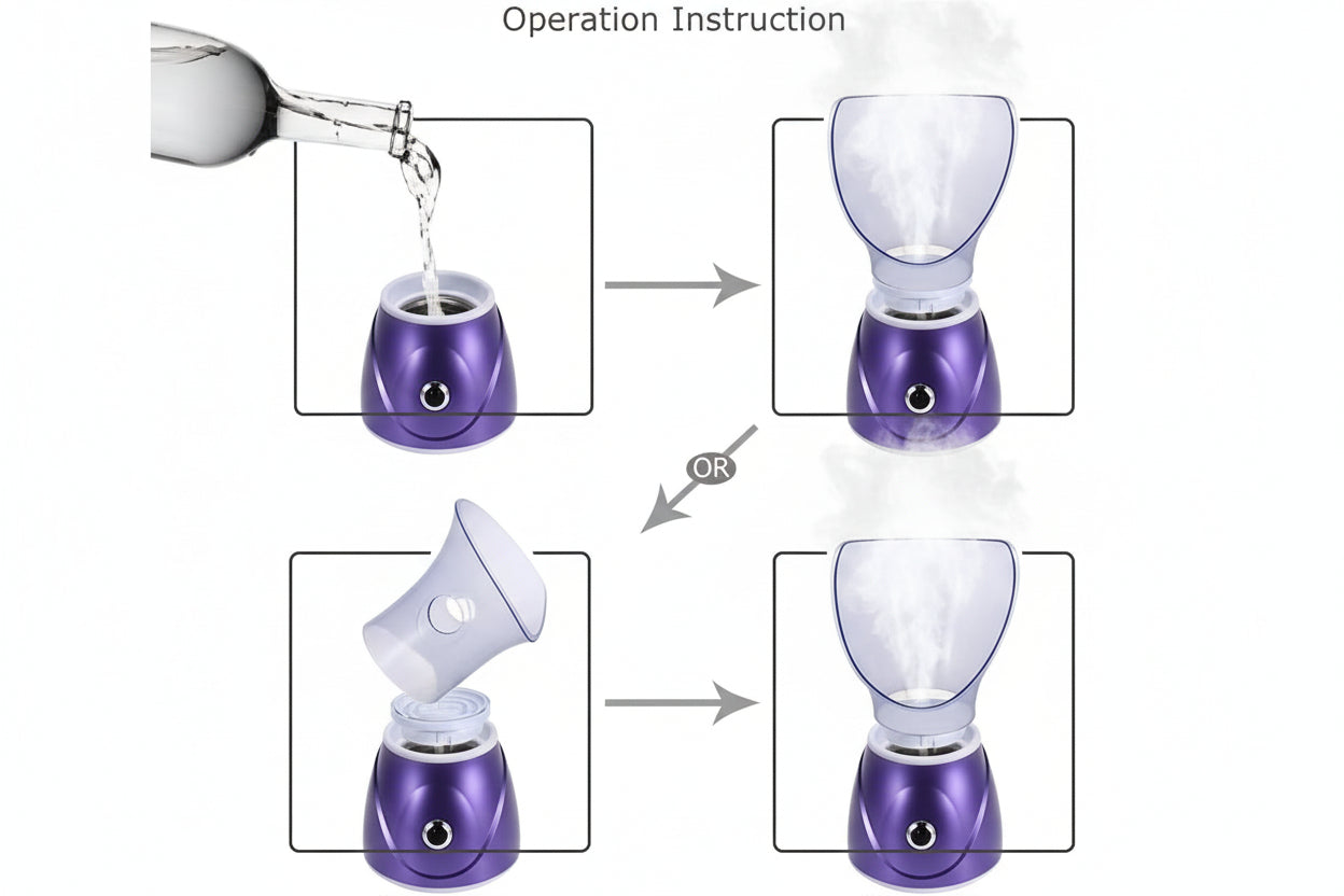 Life Care Steamer | Medical Steam Inhaler