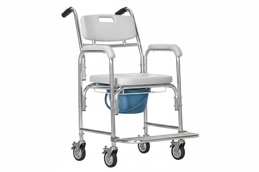 Heavy 961 Commode Chair | Patient Toilet Chair
