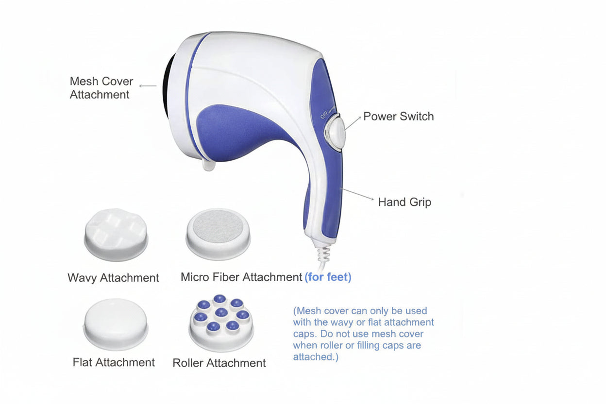 Relax N Spin Massager | Handheld Body Massager