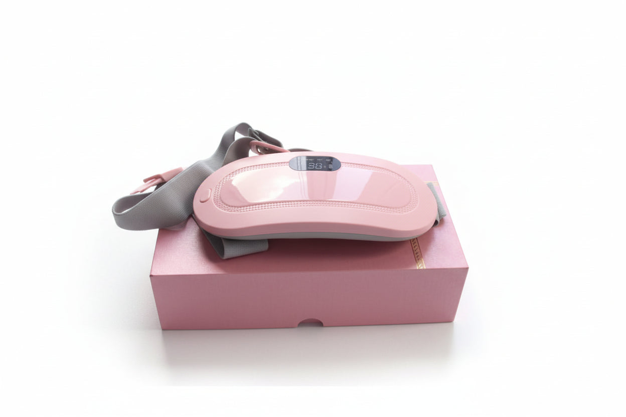 Electric Period Cramp Massager Heating Pad | Menstrual Pain Relief Belt