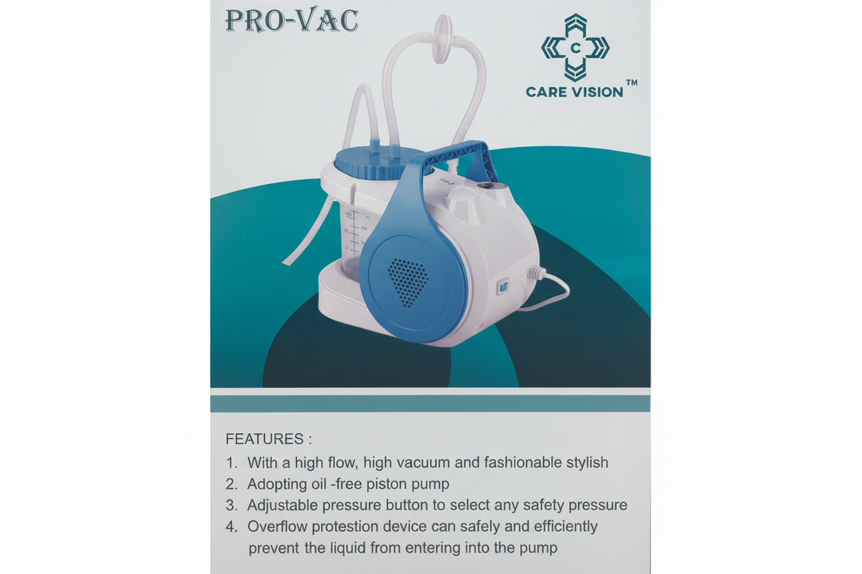 Care Vision Suction Machine | Medical Suction Unit