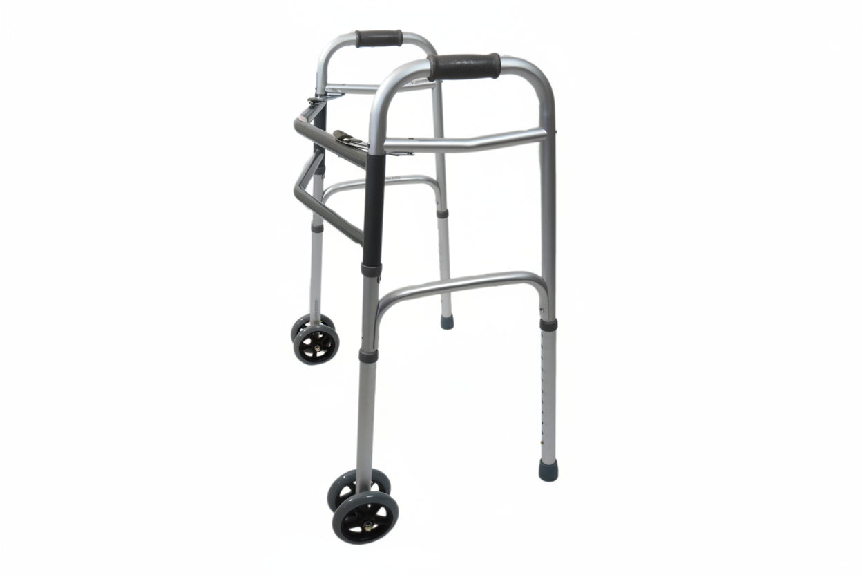 Walker with Double Wheel | Walking Support Frame