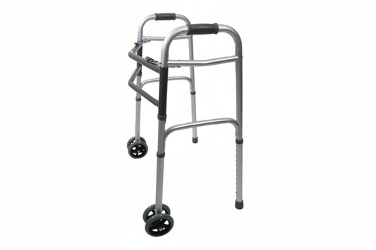 Walker with Double Wheel | Walking Support Frame