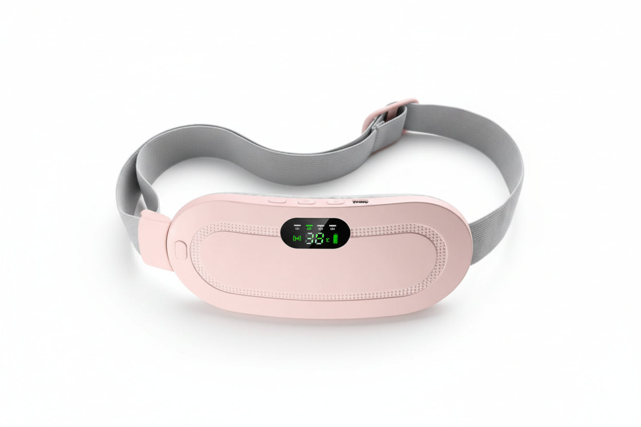 Electric Period Cramp Massager Heating Pad | Menstrual Pain Relief Belt