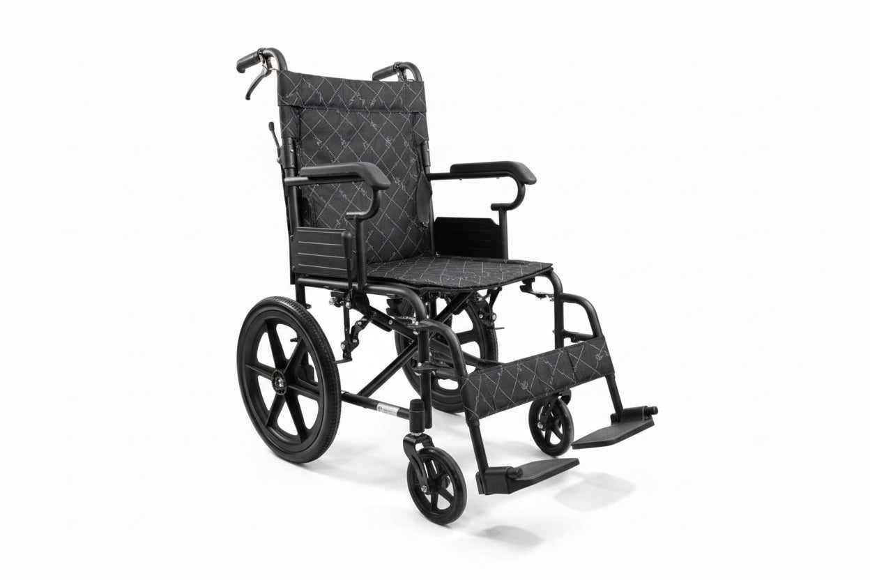 Wheel Chair LC 808 Manual | Comfortable Foldable Wheelchair