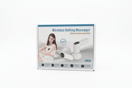 Wireless Rolling Massager 5 in 1 SL-831 | Full Body Pain Relief